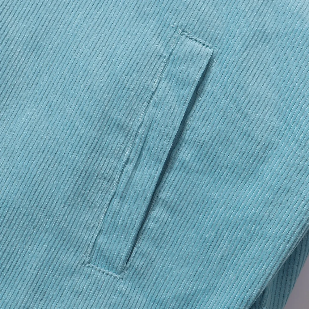 Corduroy Zip-Up Harrington Jacket D12815999 — view 7