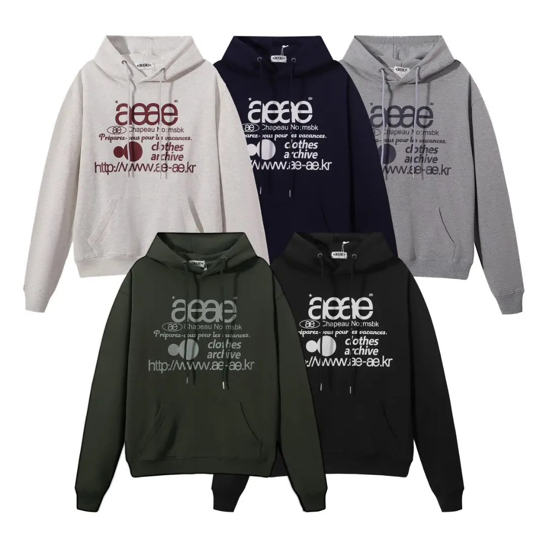 Aeae Logo Graphic Hoodie D9516001