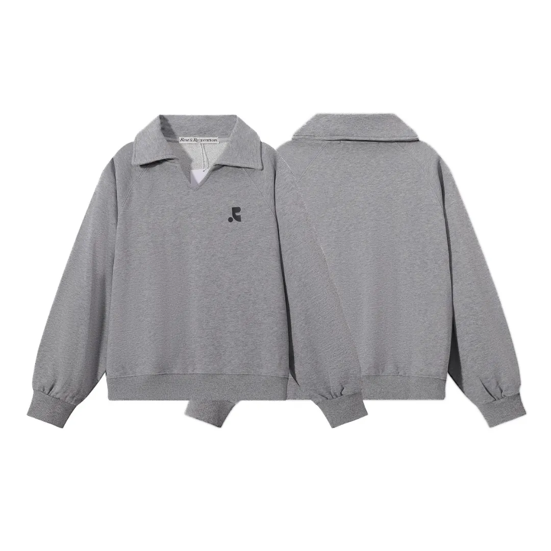 Logo-Embroidered Collared Sweatshirt D7516000