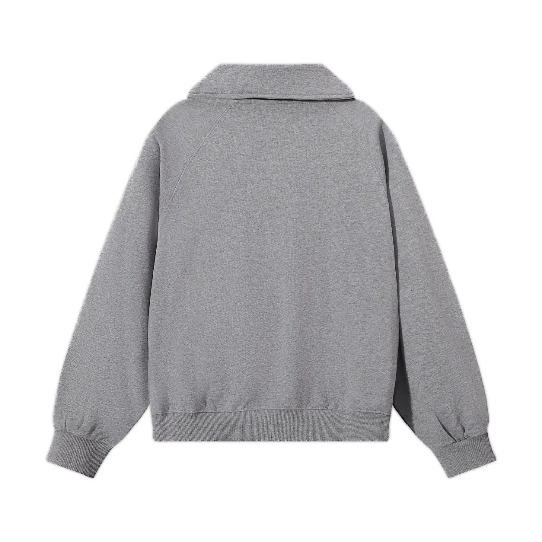 Logo-Embroidered Collared Sweatshirt D7516000 — view 3
