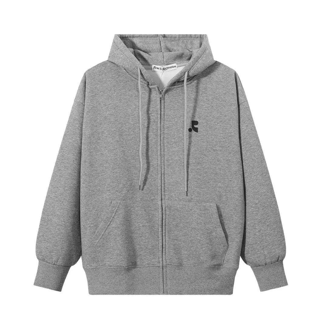 Logo-Embroidered Zip-Up Hoodie D9515990 — view 2