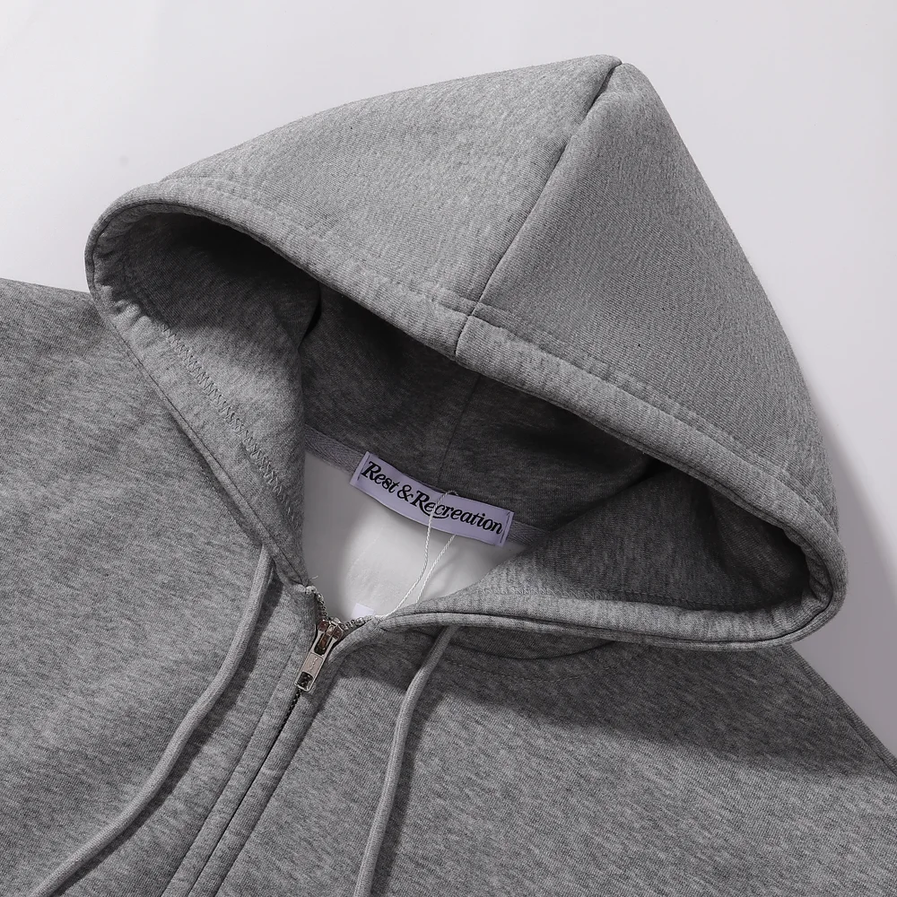 Logo-Embroidered Zip-Up Hoodie D9515990 — view 4