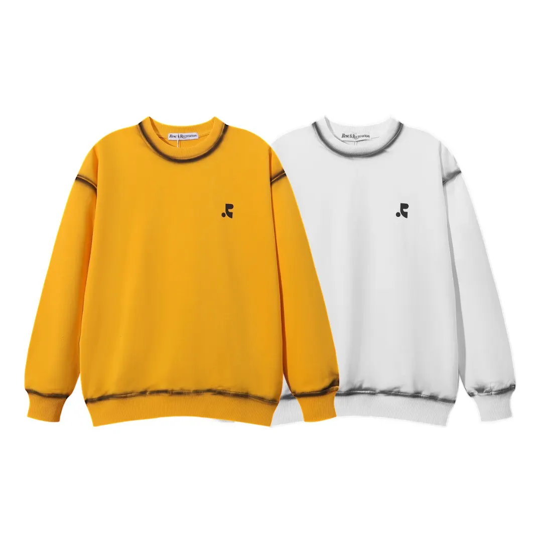Logo-Embroidered Burnout Trim Sweatshirt D8515991
