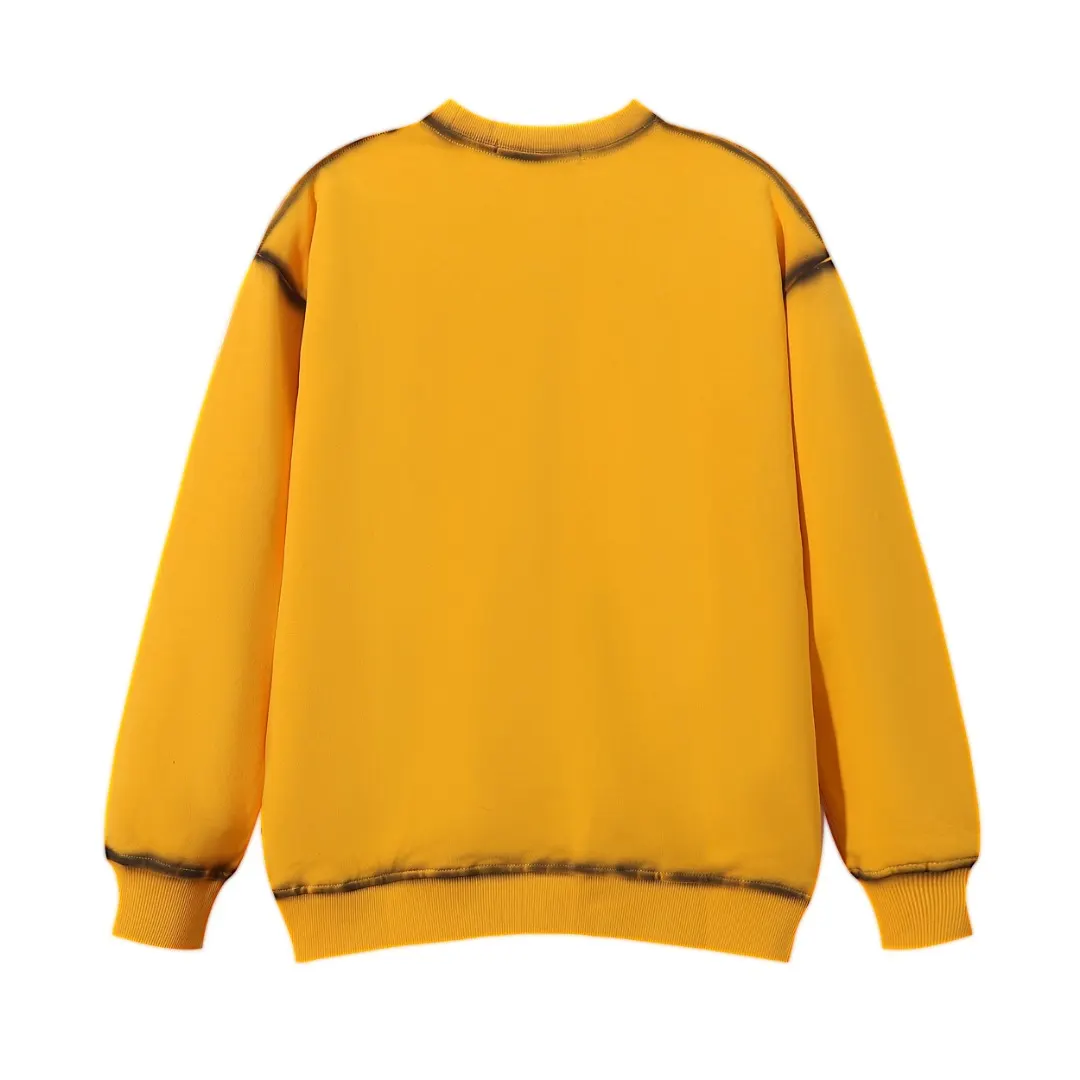 Logo-Embroidered Burnout Trim Sweatshirt D8515991 — view 3