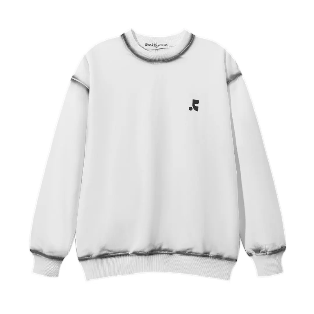 Logo-Embroidered Burnout Trim Sweatshirt D8515991 — view 4