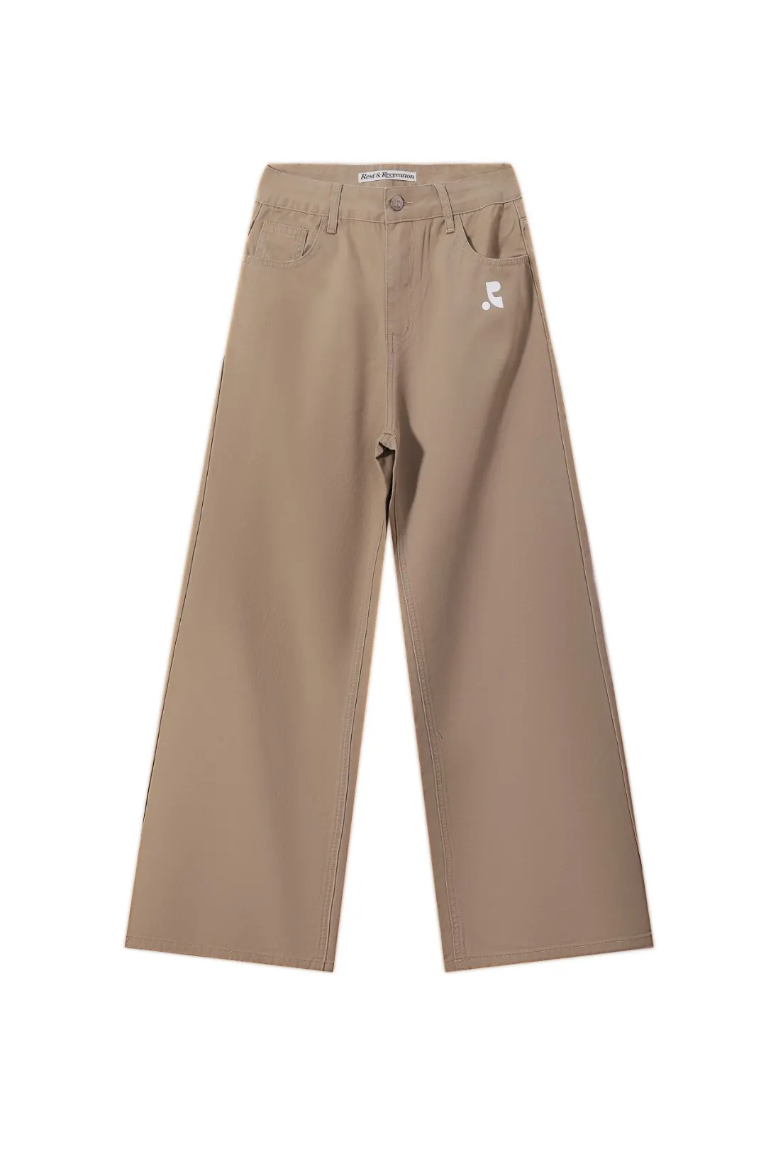 Wide-Leg Straight Denim Trousers D9516006 — view 2
