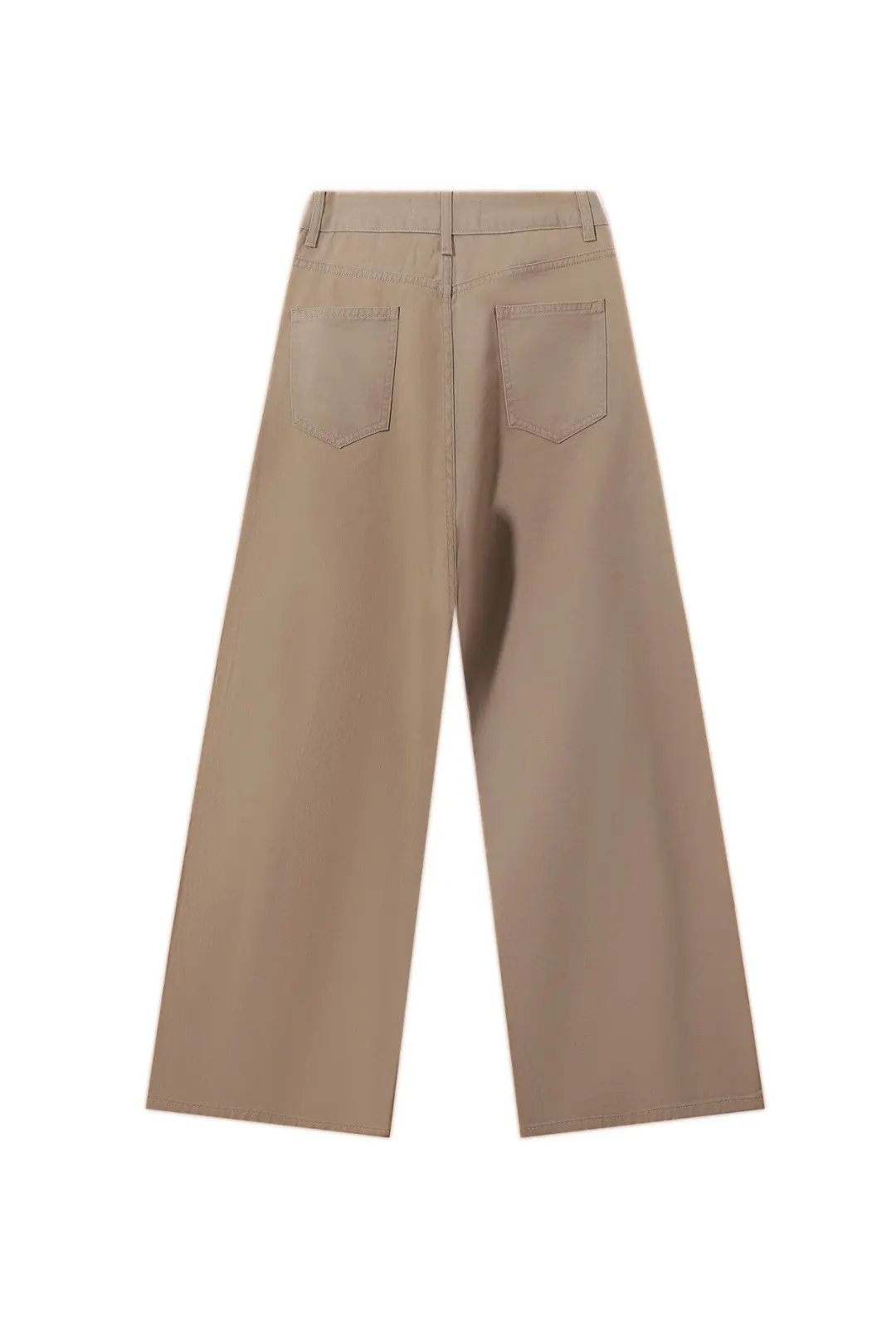 Wide-Leg Straight Denim Trousers D9516006 — view 3