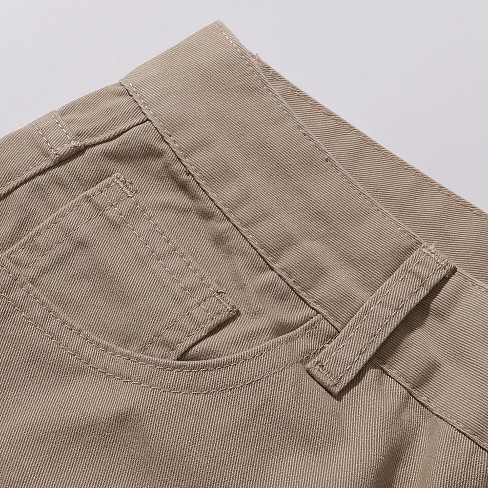 Wide-Leg Straight Denim Trousers D9516006 — view 5