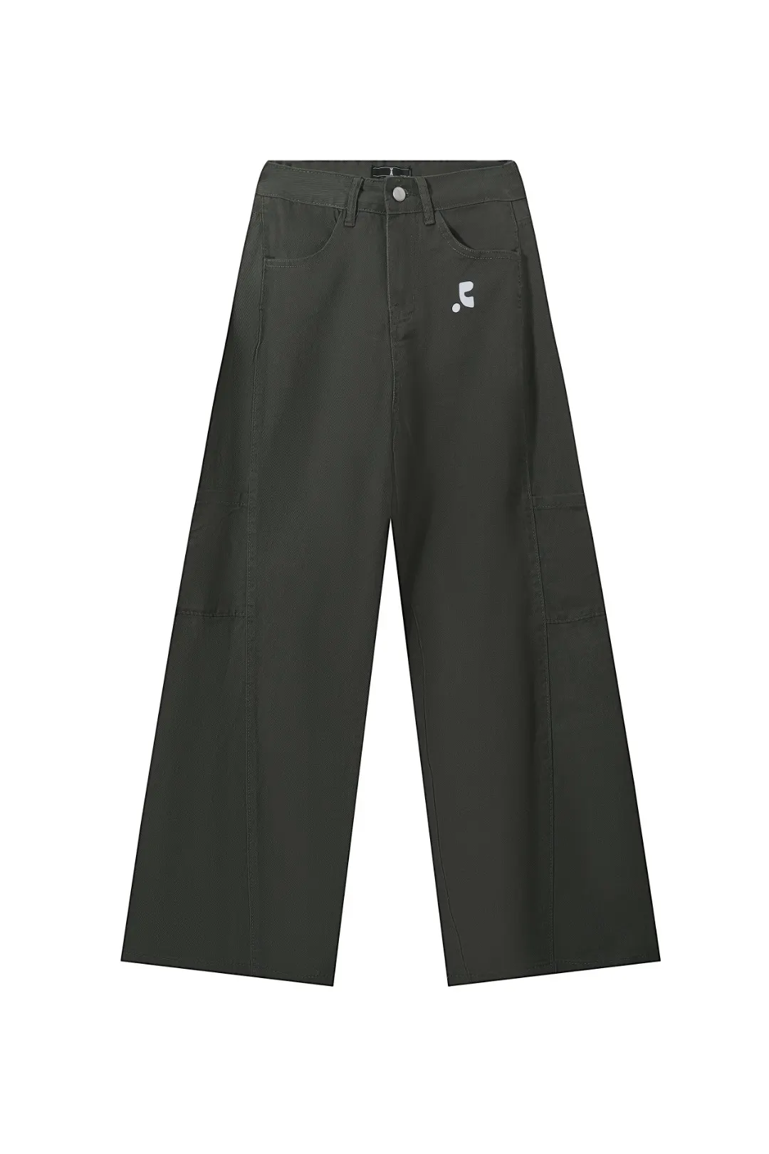 Wide-Leg Cargo Trousers D7516004 — view 2