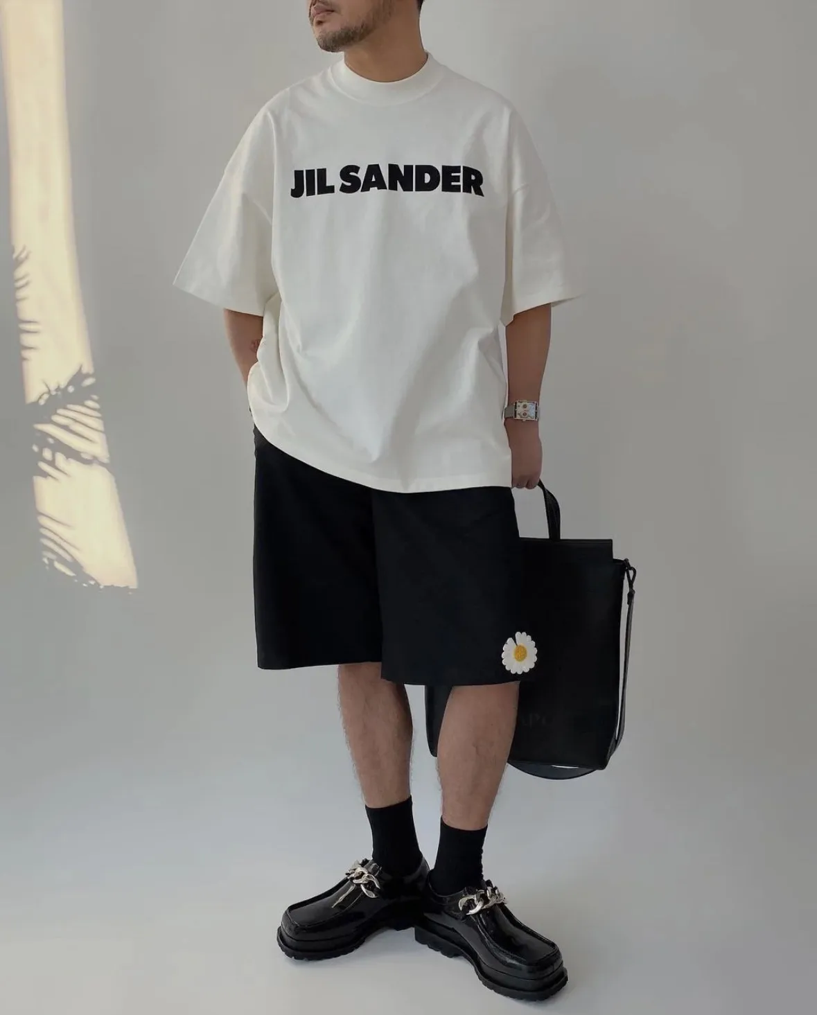 Logo Print Oversized Cotton T-Shirt D14024985 — view 24