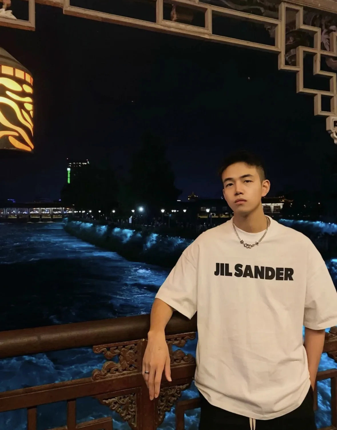 Logo Print Oversized Cotton T-Shirt D14024985 — view 28