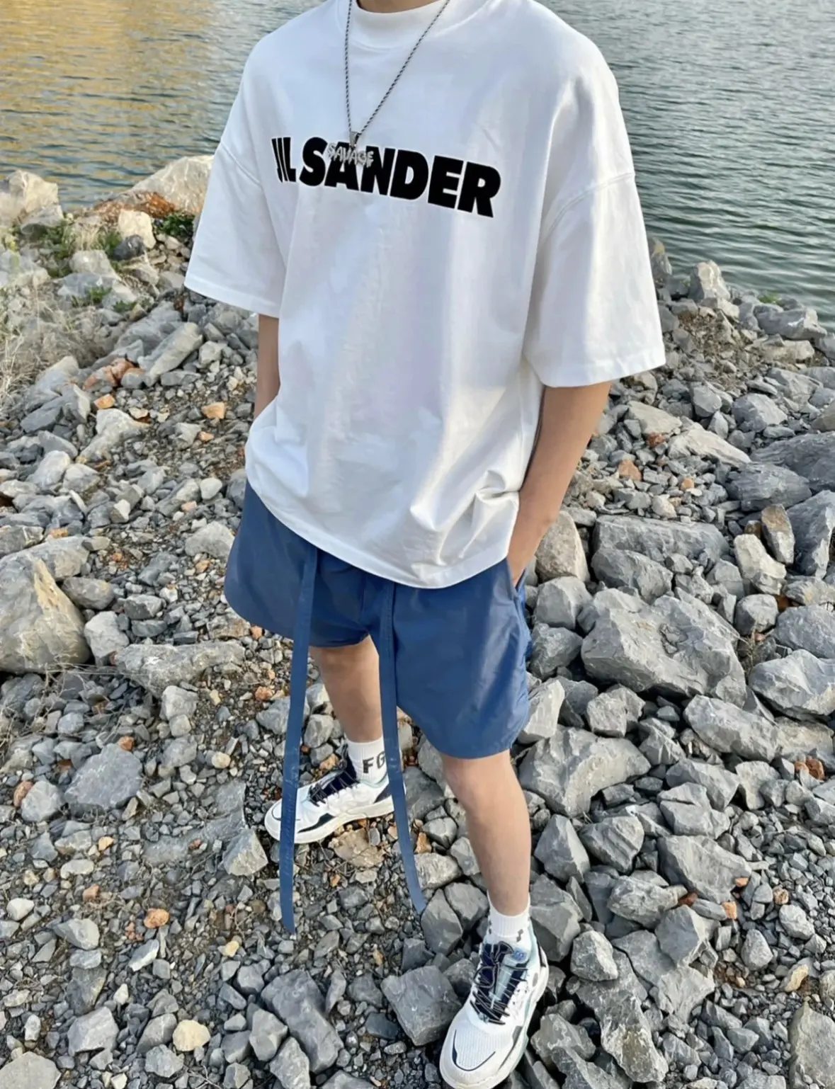 Logo Print Oversized Cotton T-Shirt D14024985 — view 31