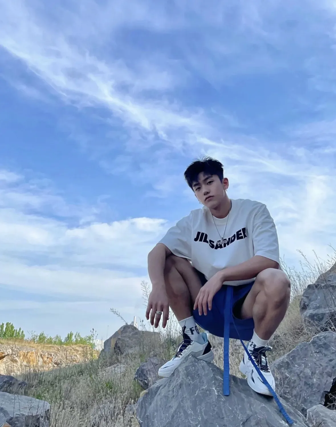 Logo Print Oversized Cotton T-Shirt D14024985 — view 32