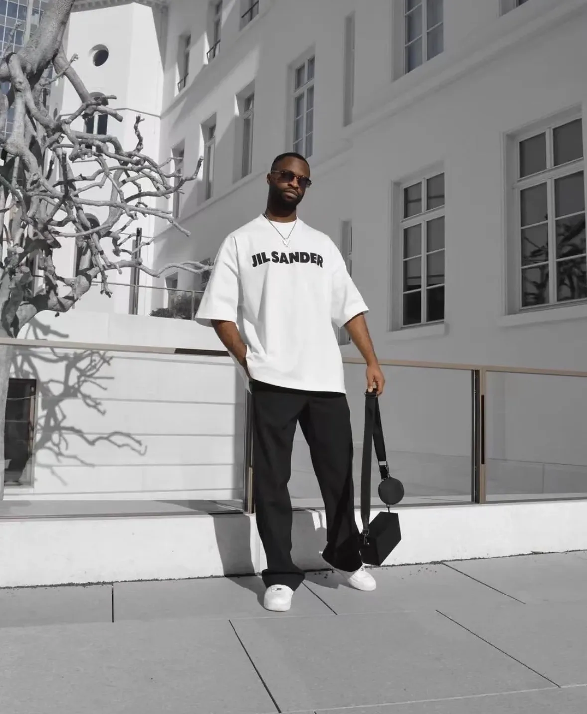 Logo Print Oversized Cotton T-Shirt D14024985 — view 41
