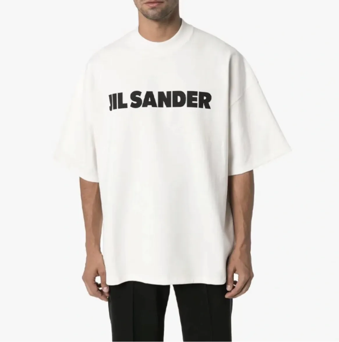 Logo Print Oversized Cotton T-Shirt D14024985 — view 52