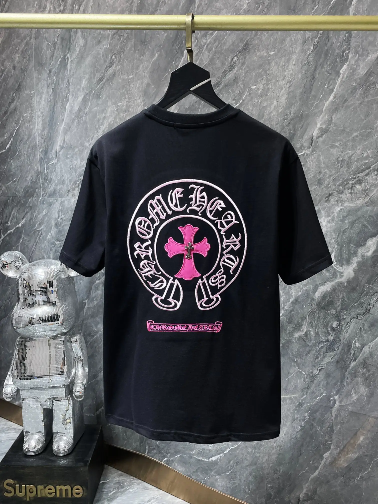 Chrome Hearts Cross Patch Embroidered T-Shirt D11512055 — view 2