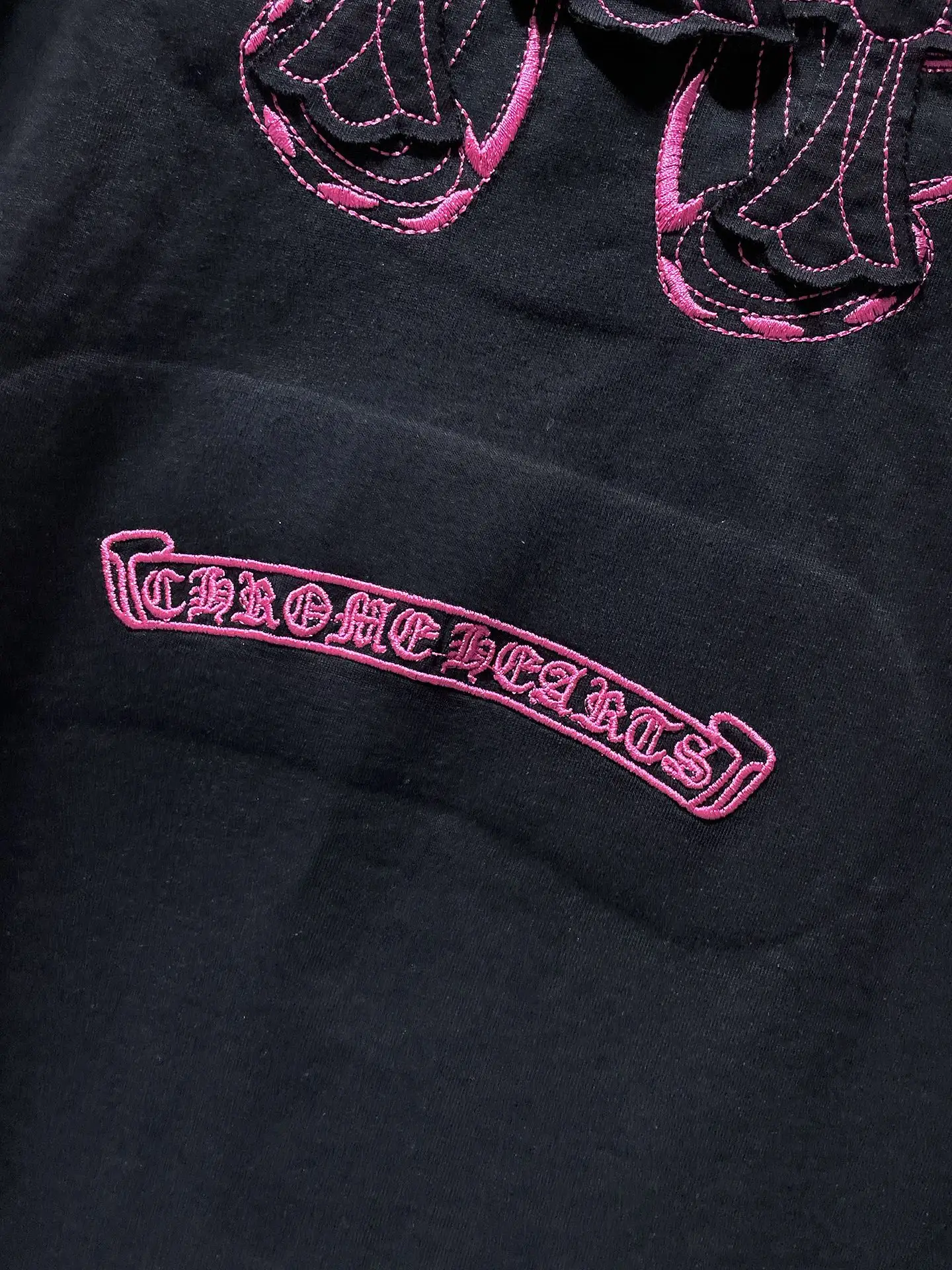 Embroidered Horseshoe Logo Cotton T-Shirt D11012048 — view 6