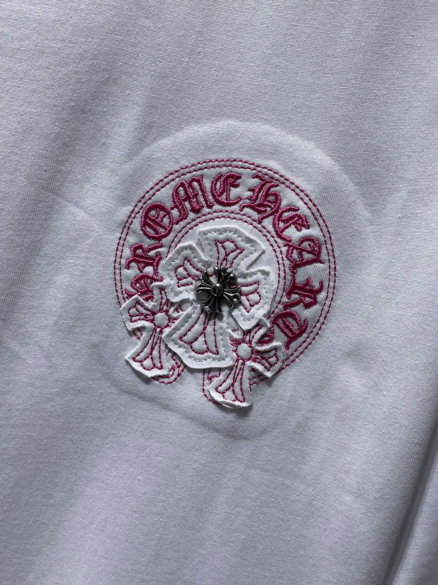 Embroidered Horseshoe Logo Cotton T-Shirt D11012049 — view 9