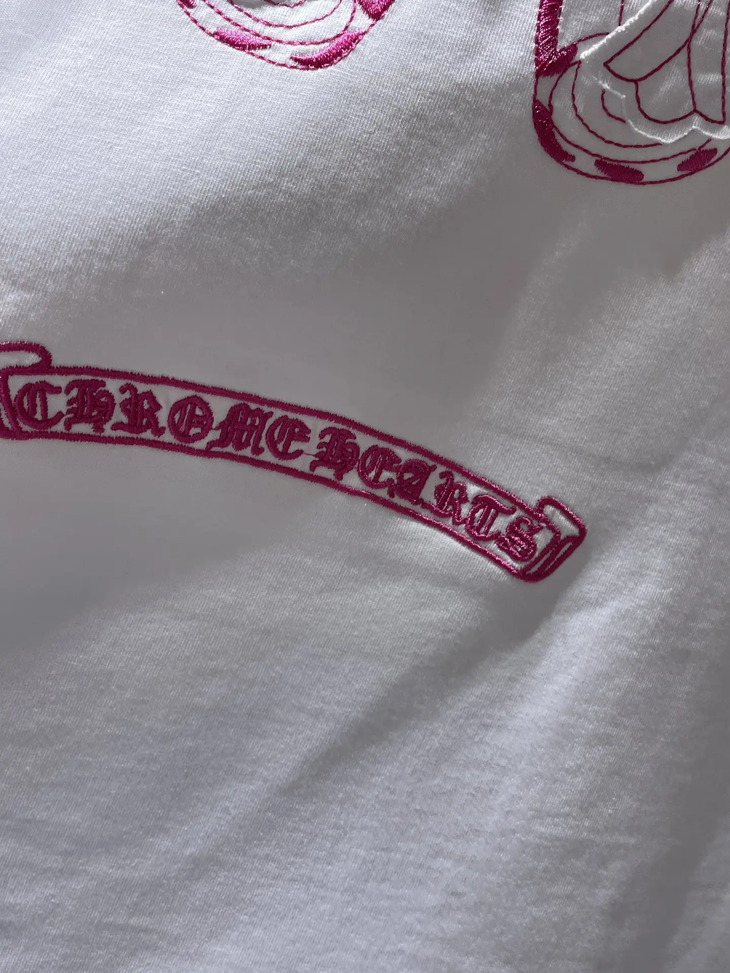 Embroidered Horseshoe Logo Cotton T-Shirt D6015881 — view 8