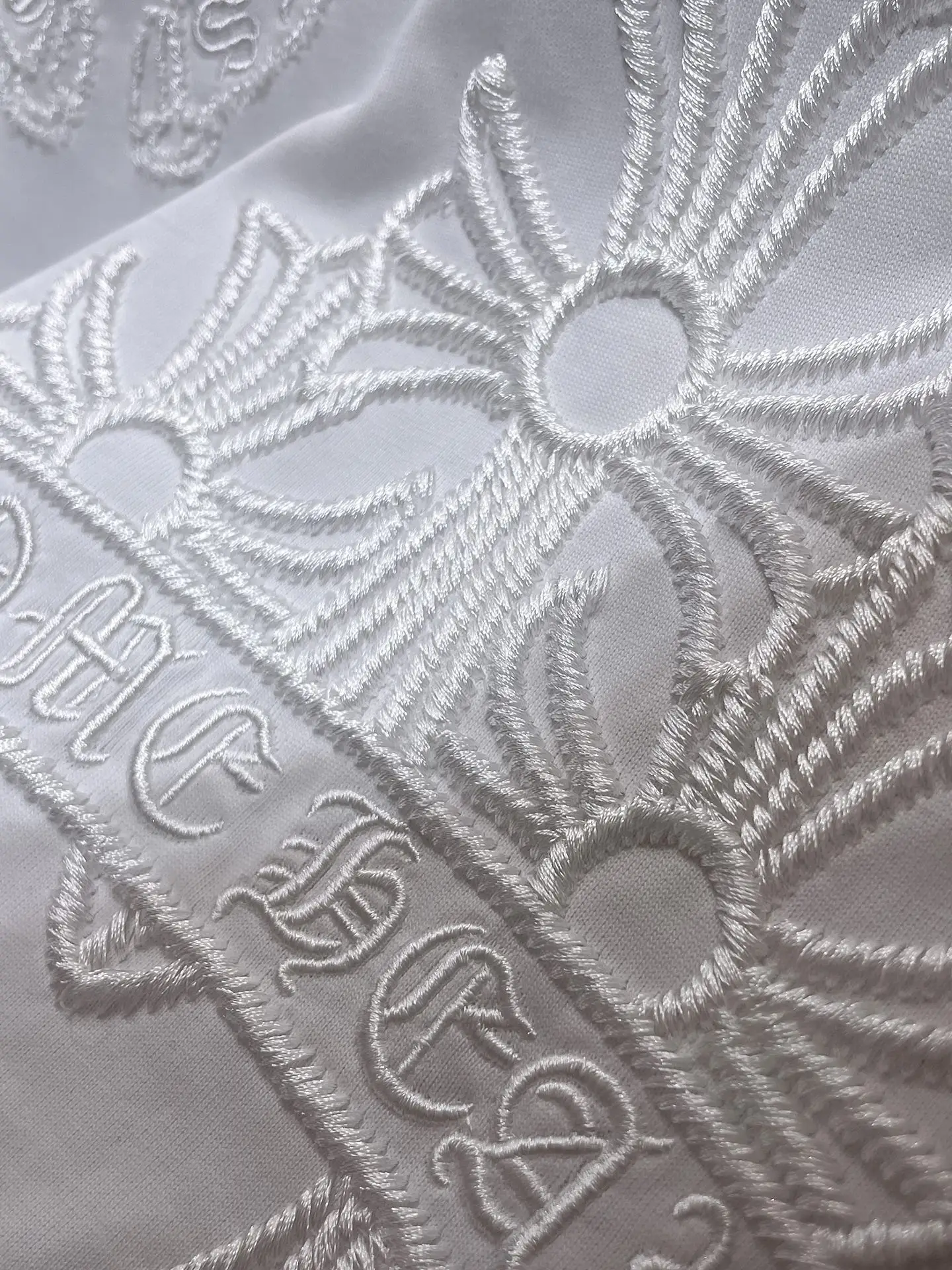 Embroidered Cross Logo Cotton T-Shirt D12012046 — view 5