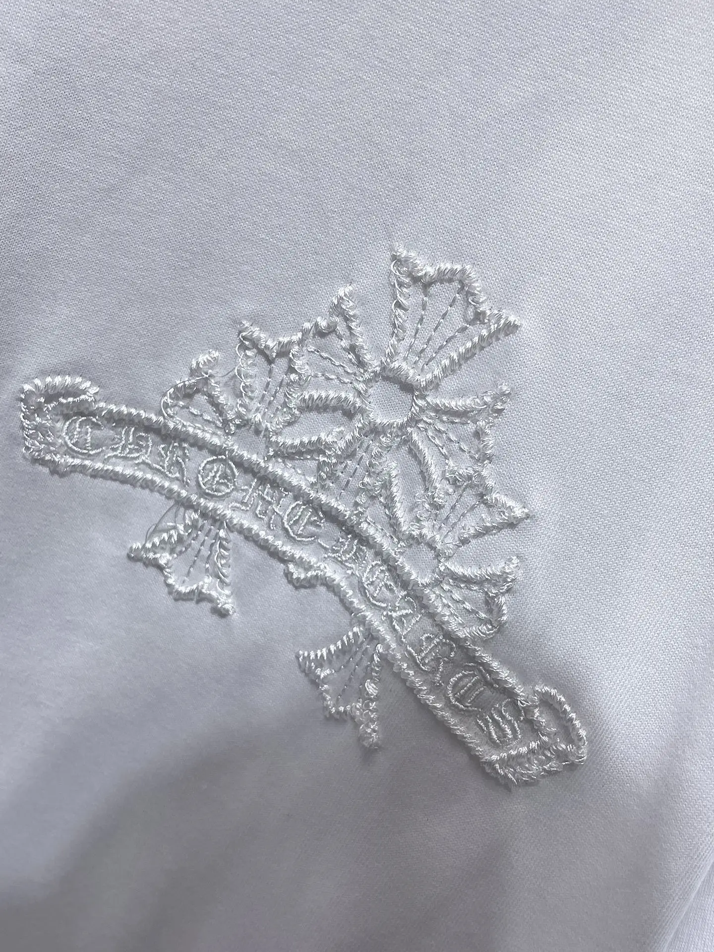 Embroidered Cross Logo Cotton T-Shirt D7015878 — view 7