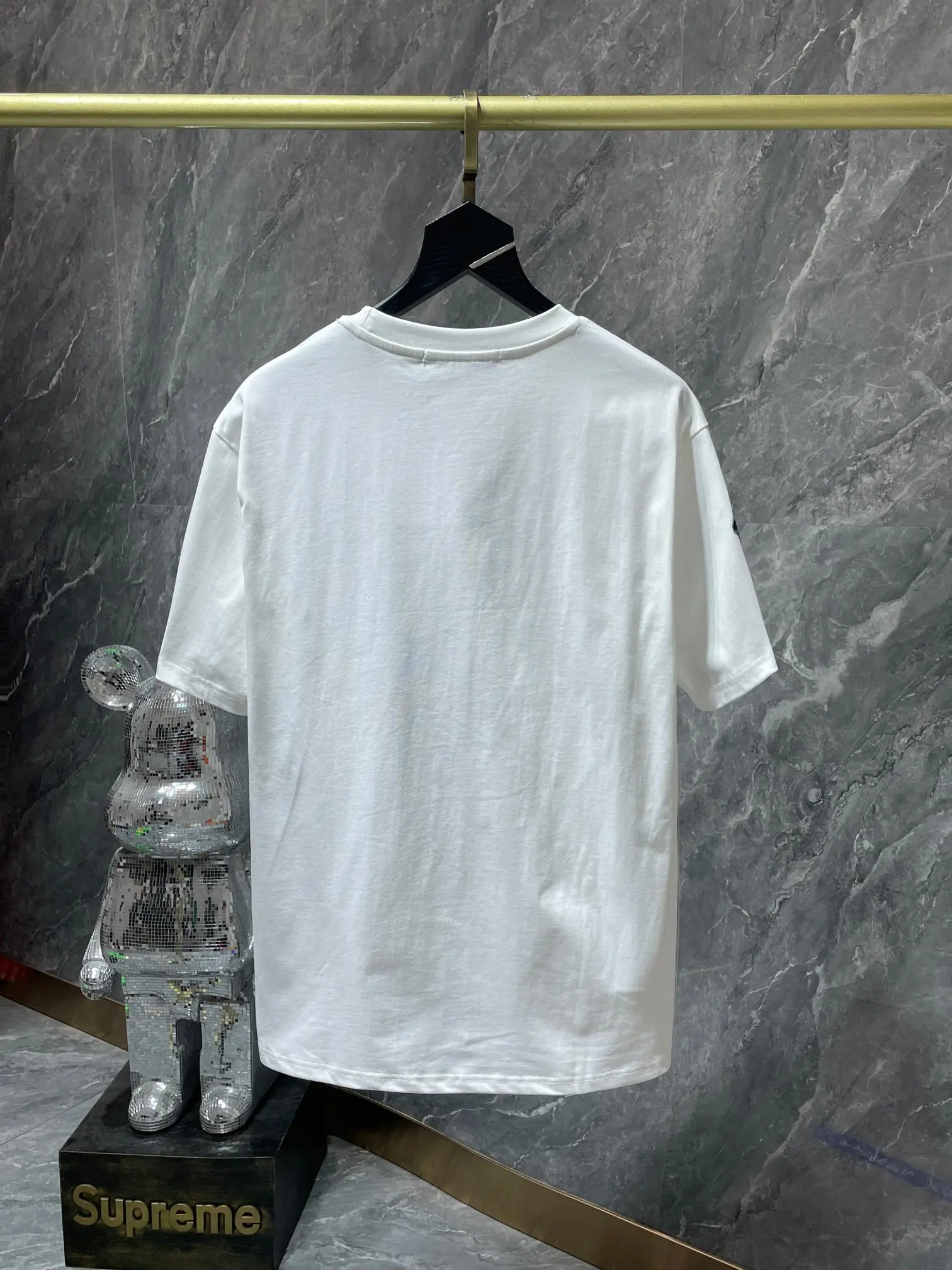 Cross Patch Embroidered Cotton T-Shirt D6015874 — view 6