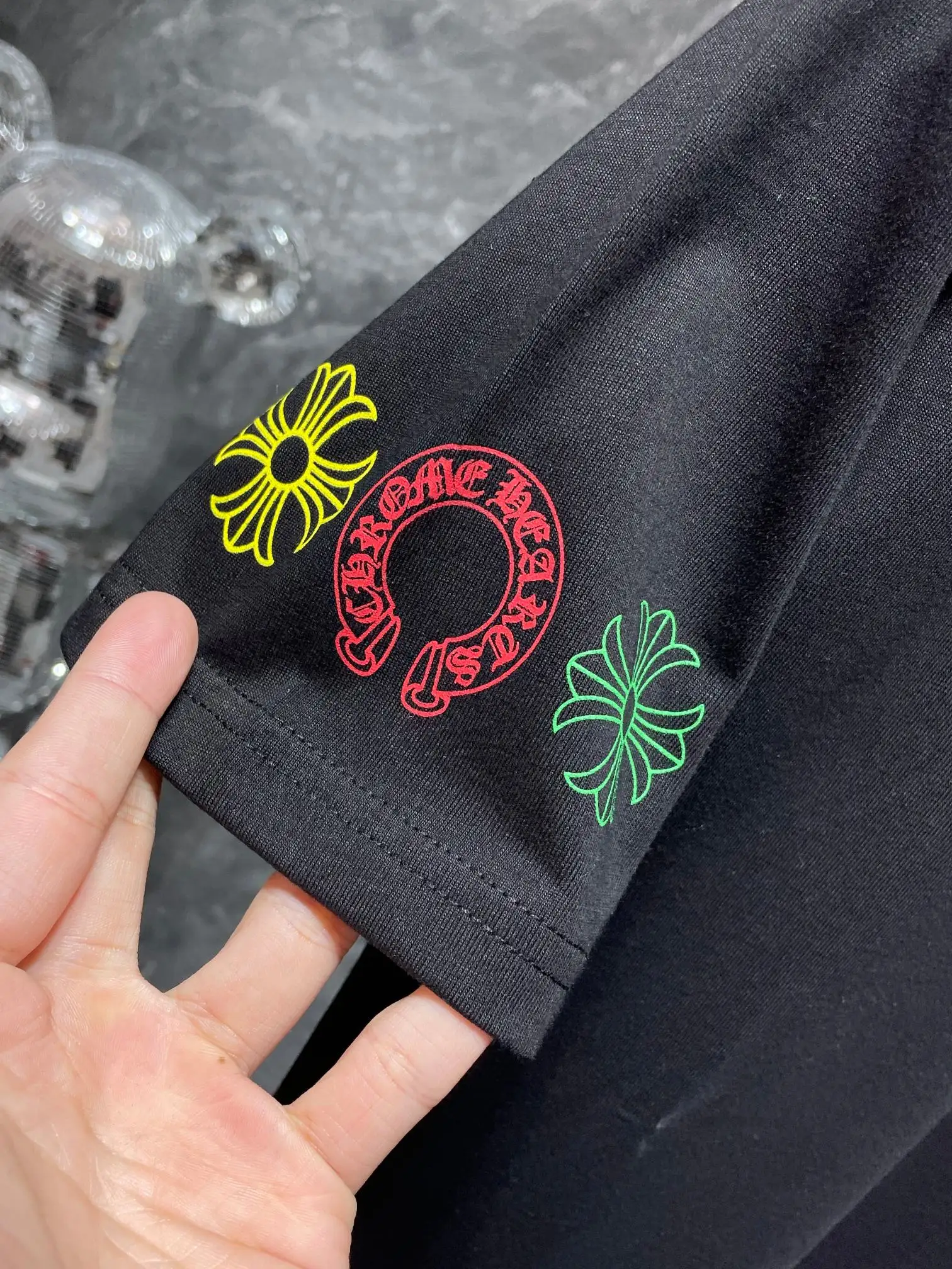 Chrome Hearts Multi-Color Cross Pocket T-Shirt D10512040 — view 7