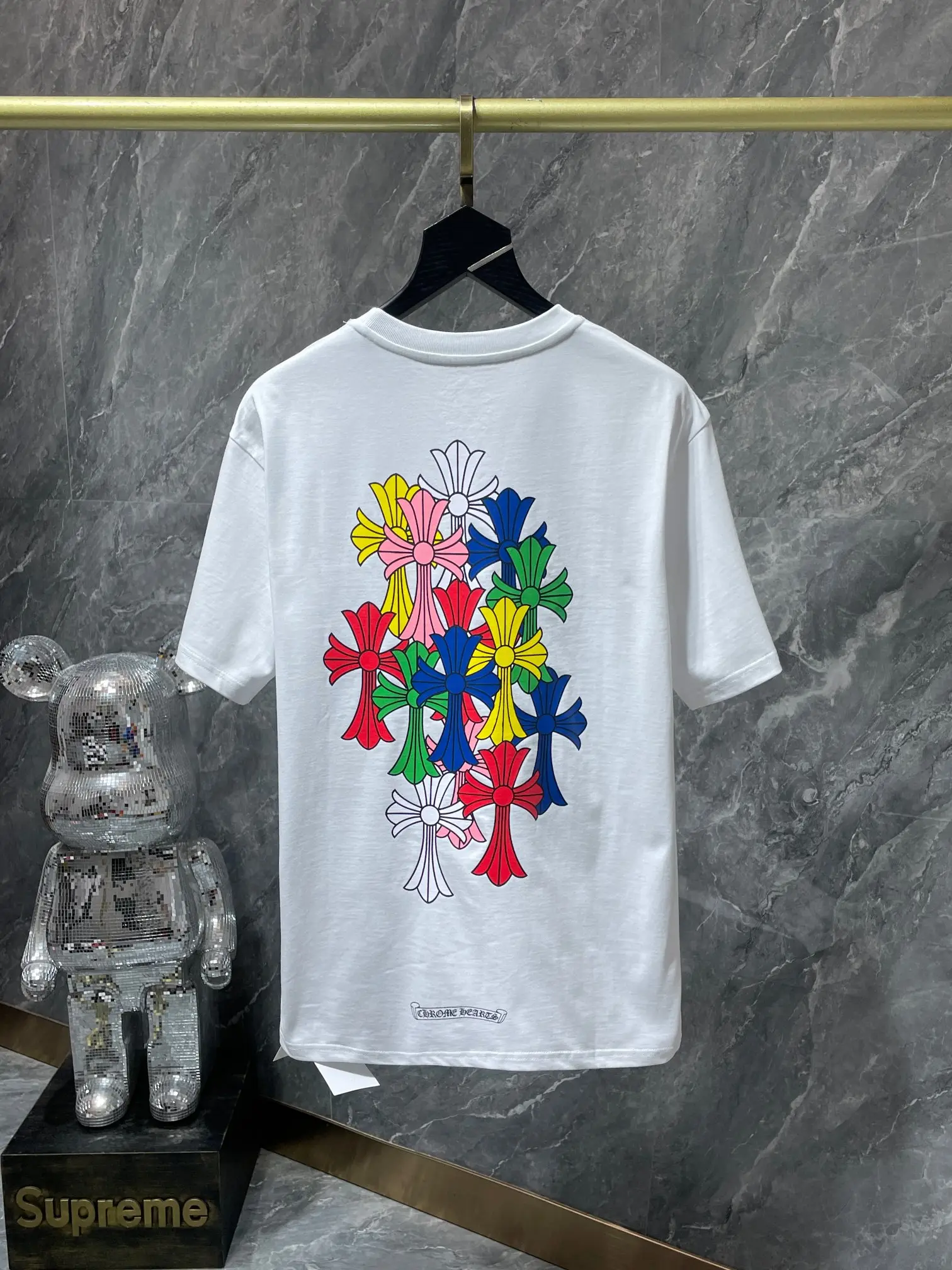 Cross Logo Print Pocket T-Shirt D5515873 — view 6