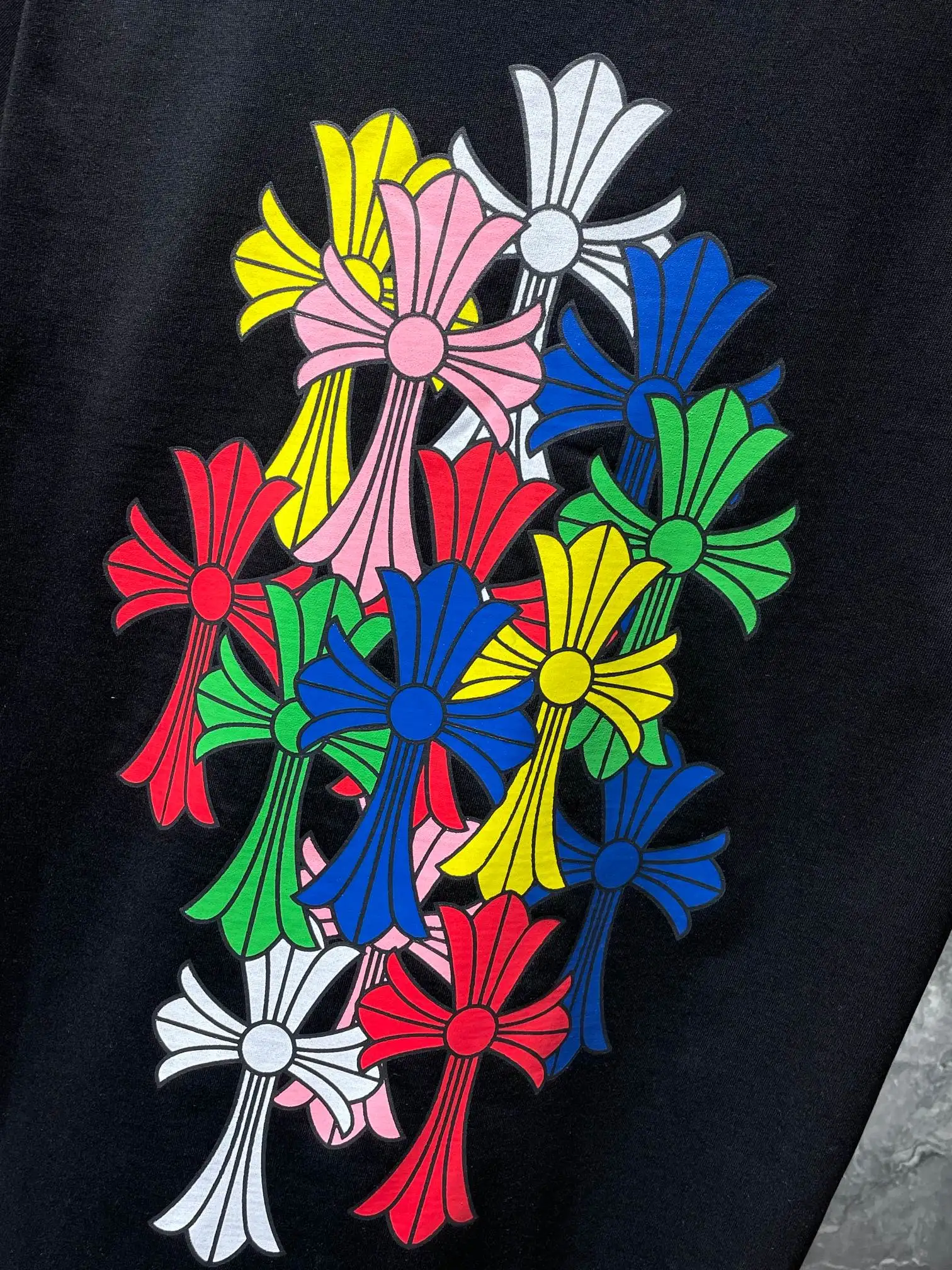 Chrome Hearts Multi-Color Cross Pocket T-Shirt D5515872 — view 5