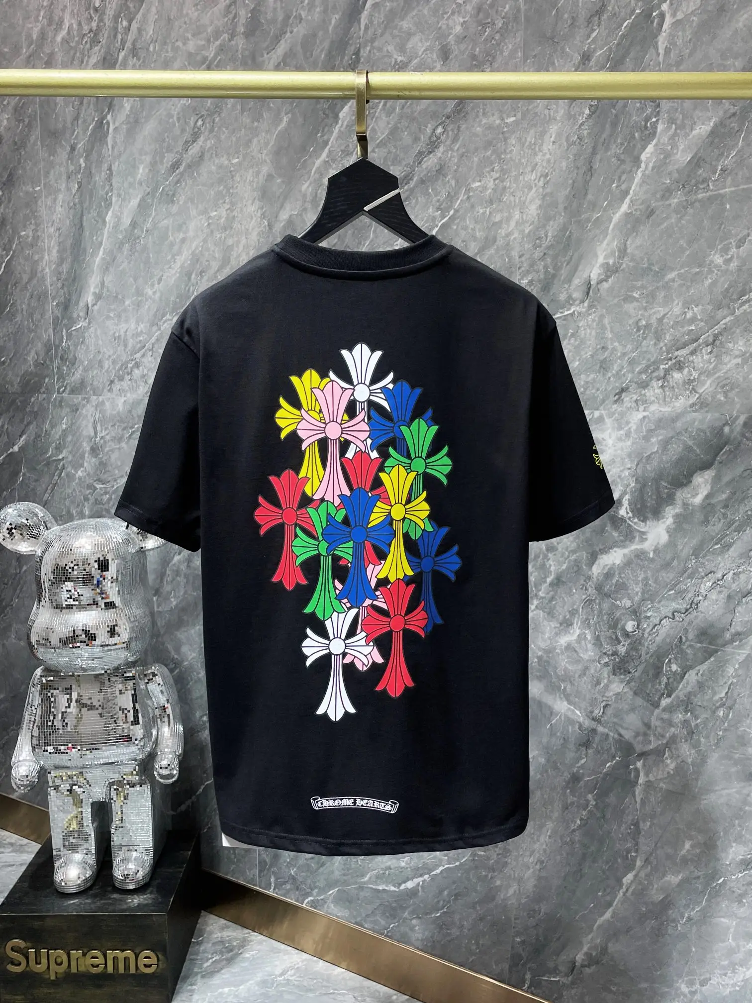Chrome Hearts Multi-Color Cross Pocket T-Shirt D5515872 — view 6