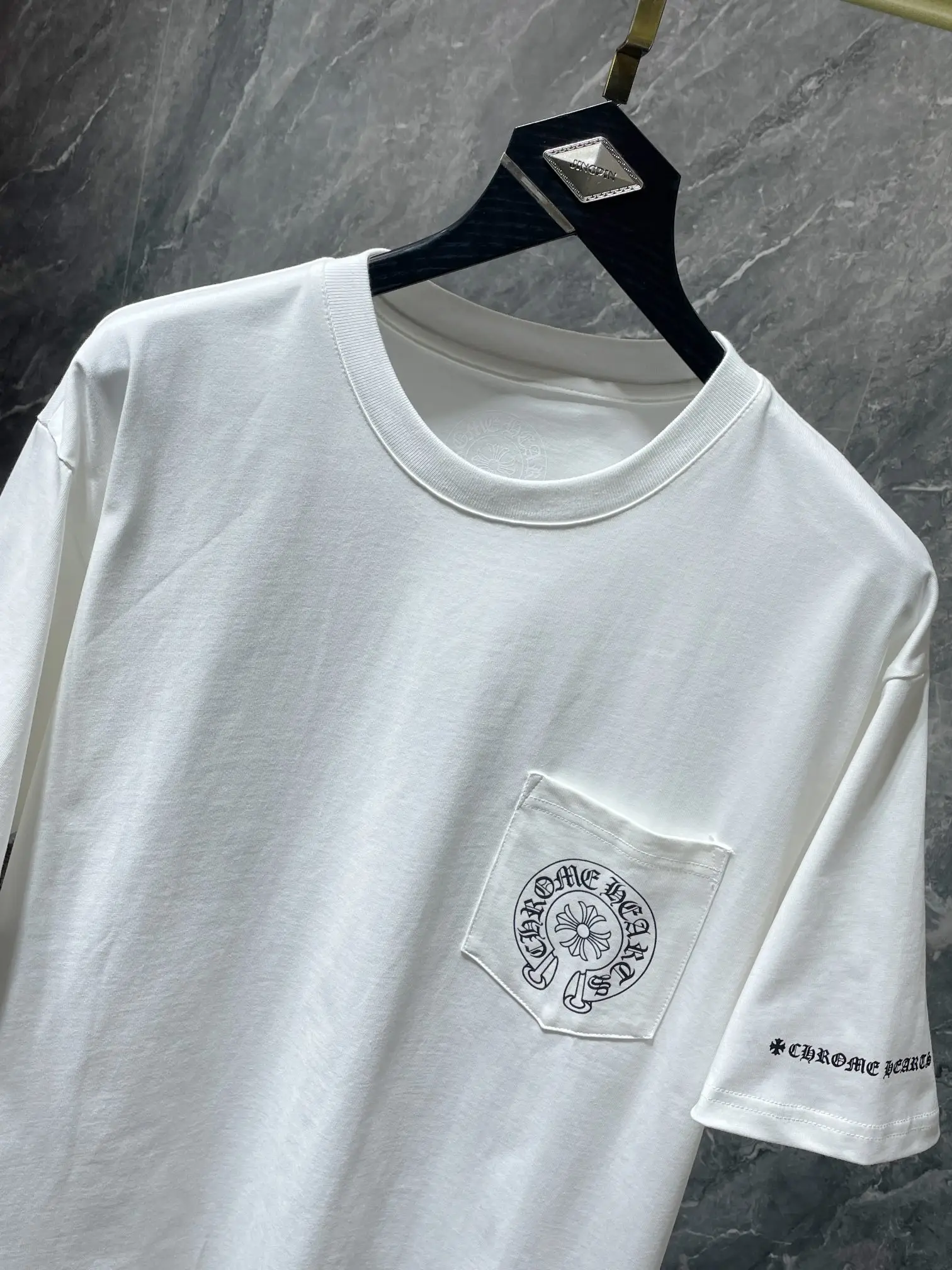 Chrome Hearts Horseshoe Logo Pocket T-Shirt D5515871