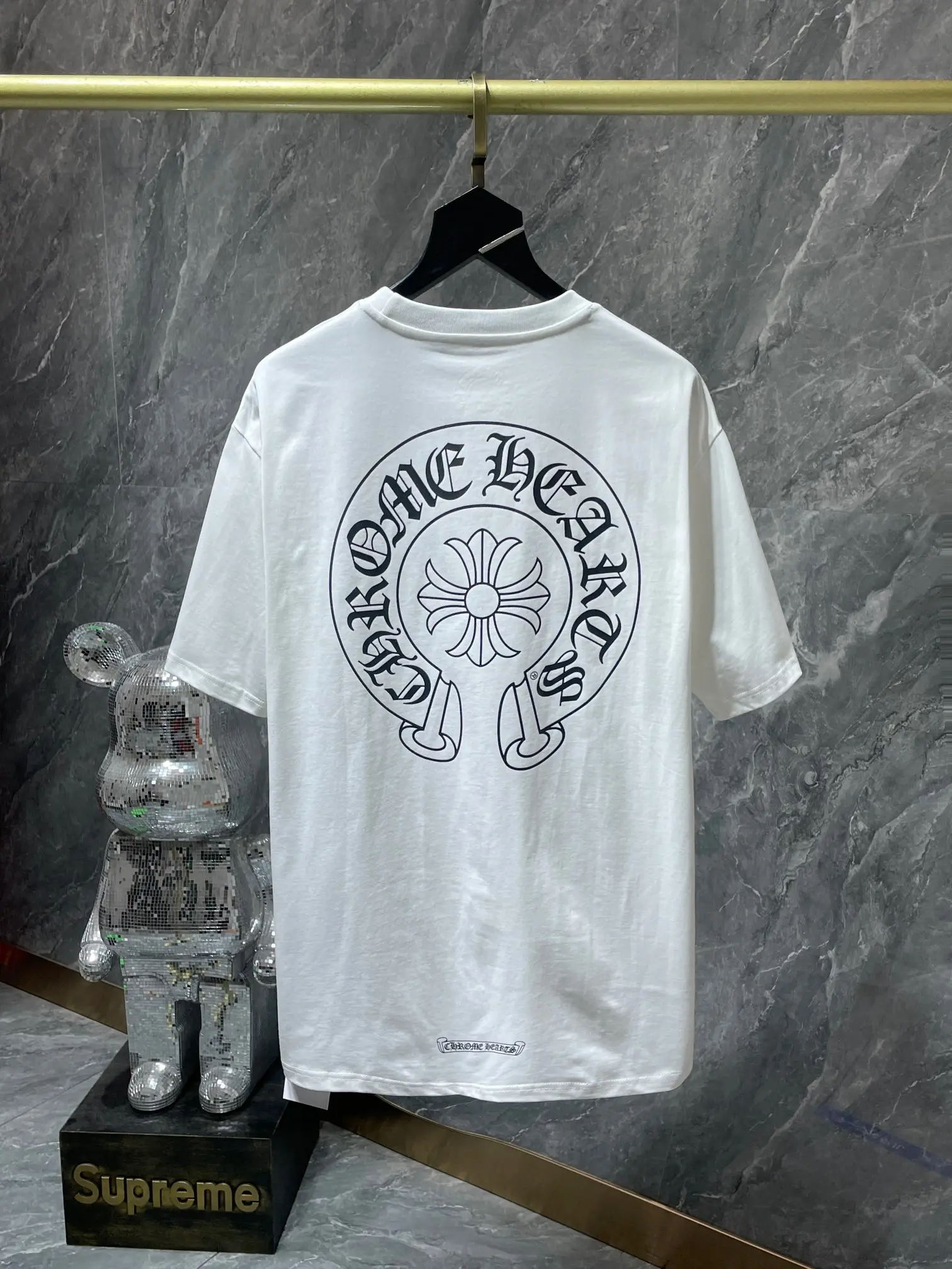 Chrome Hearts Horseshoe Logo Pocket T-Shirt D5515871 — view 5
