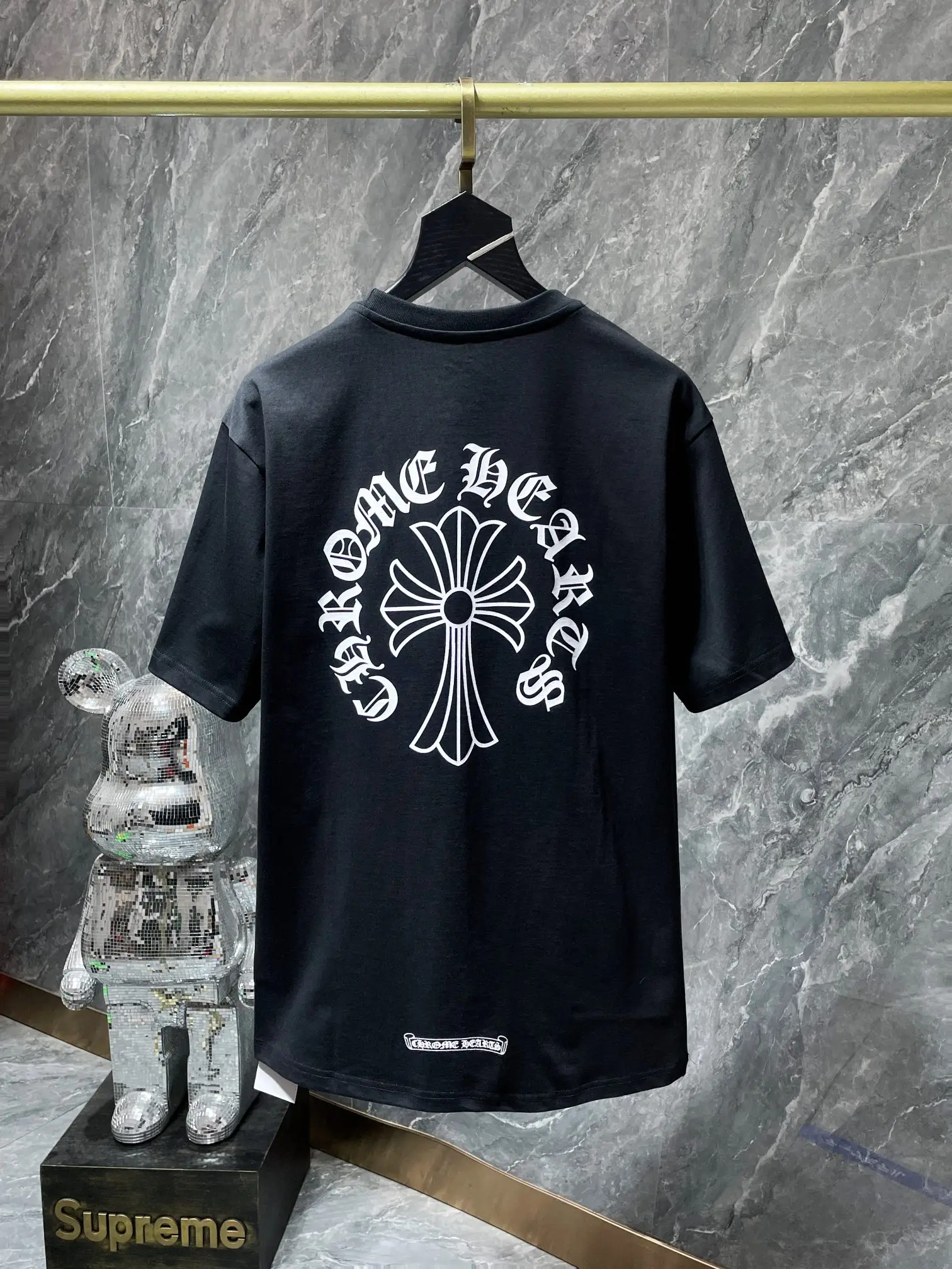 Logo-Embroidered Cotton-Jersey Pocket T-Shirt D5515869 — view 6
