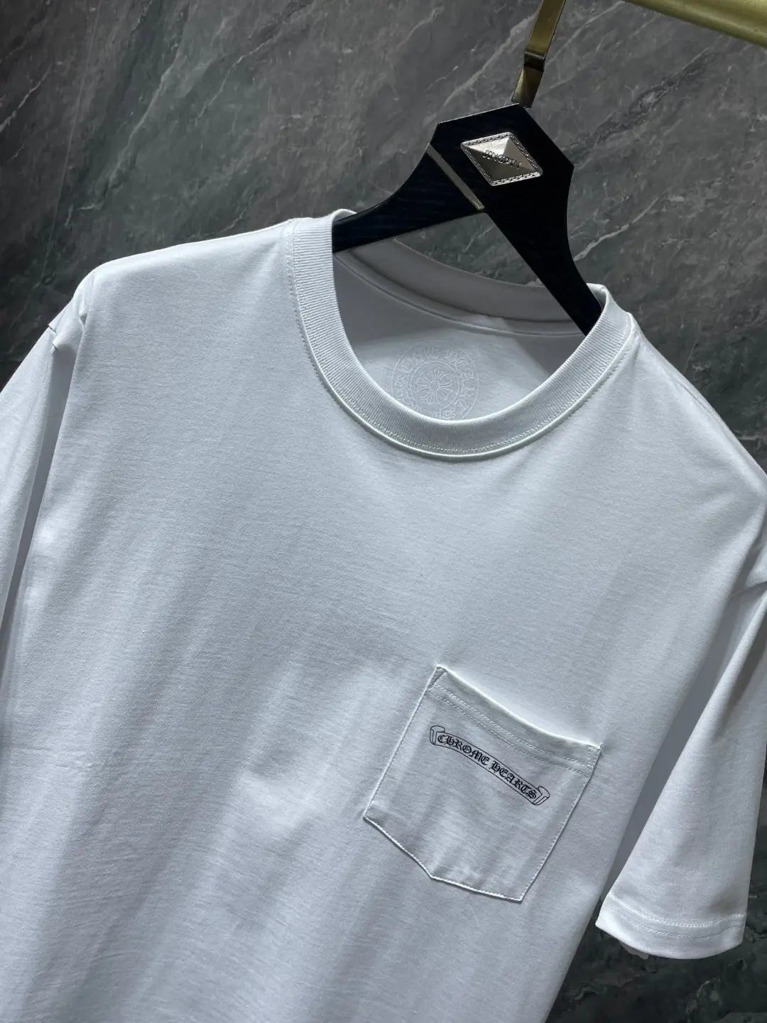 Logo Print Heavyweight Cotton T-Shirt D5015867
