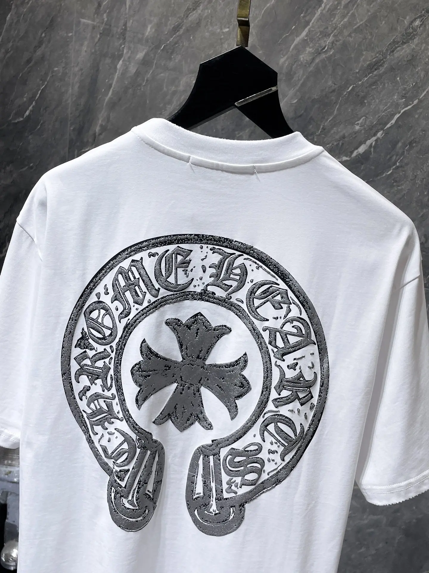 Logo Embroidery Heavyweight Cotton T-Shirt D10512028 — view 6