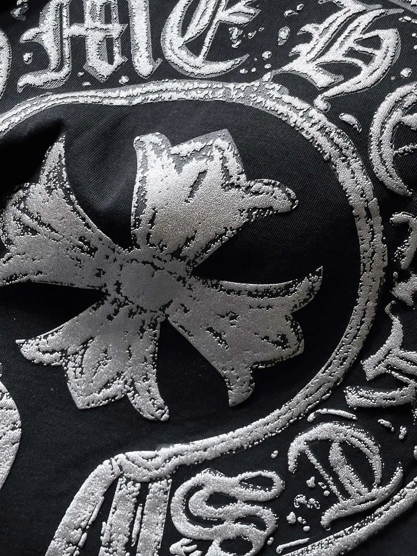 Logo Embroidery Heavyweight Cotton T-Shirt D10512029 — view 2