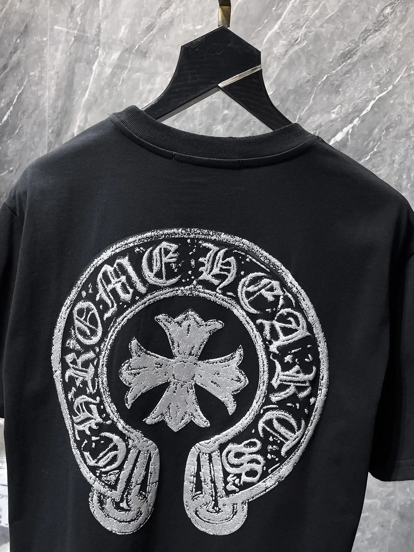 Logo Embroidery Heavyweight Cotton T-Shirt D10512029 — view 6