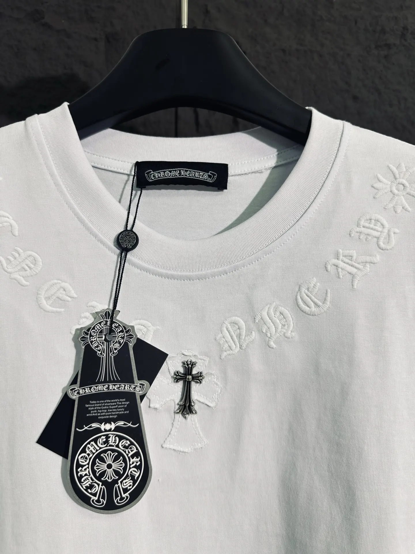 Logo-Embroidered Cotton T-Shirt D6815848 — view 3