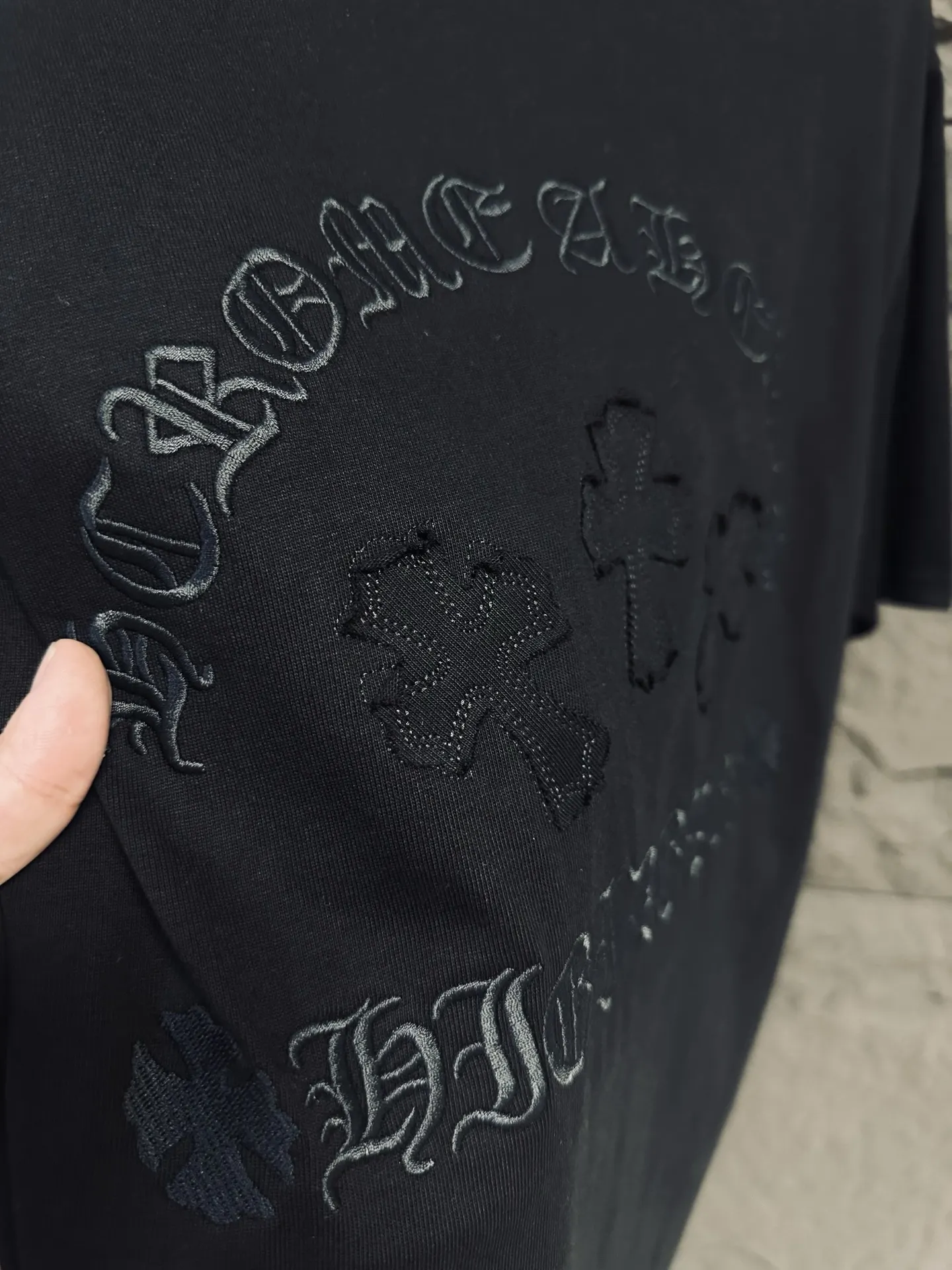 Logo-Embroidered Cotton T-Shirt D6815848 — view 5