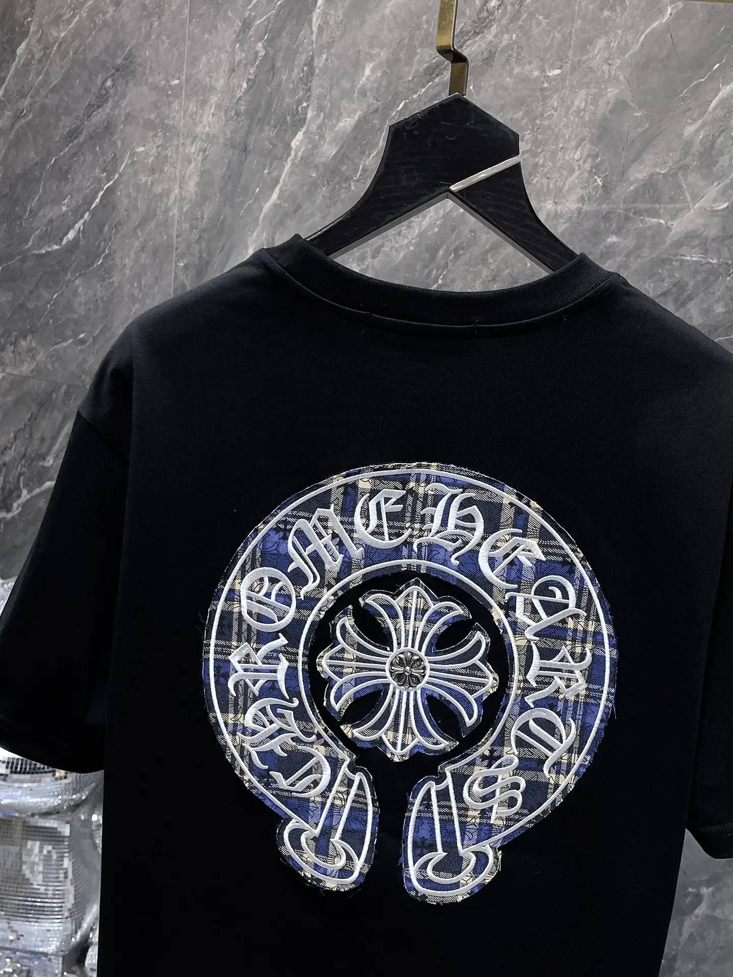 Horseshoe Logo Appliqué Cotton T-Shirt D6515859 — view 6