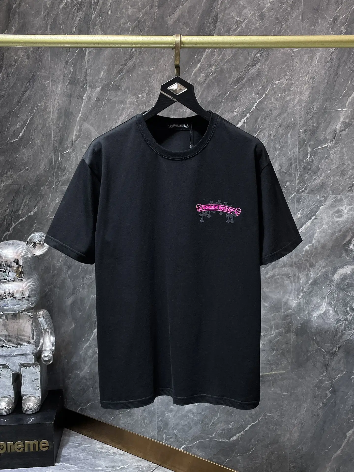 Logo Print Cotton-Jersey T-Shirt D6815841