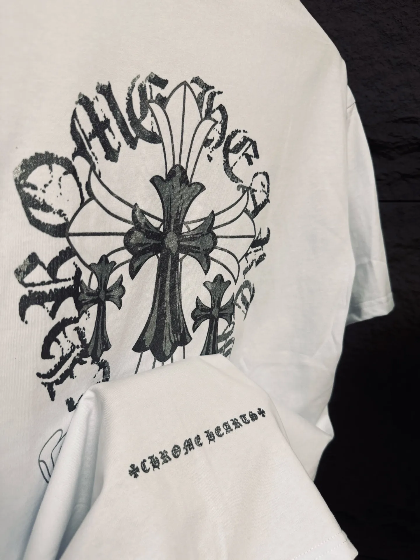 Logo Print Cotton Jersey T-Shirt D5515829 — view 4