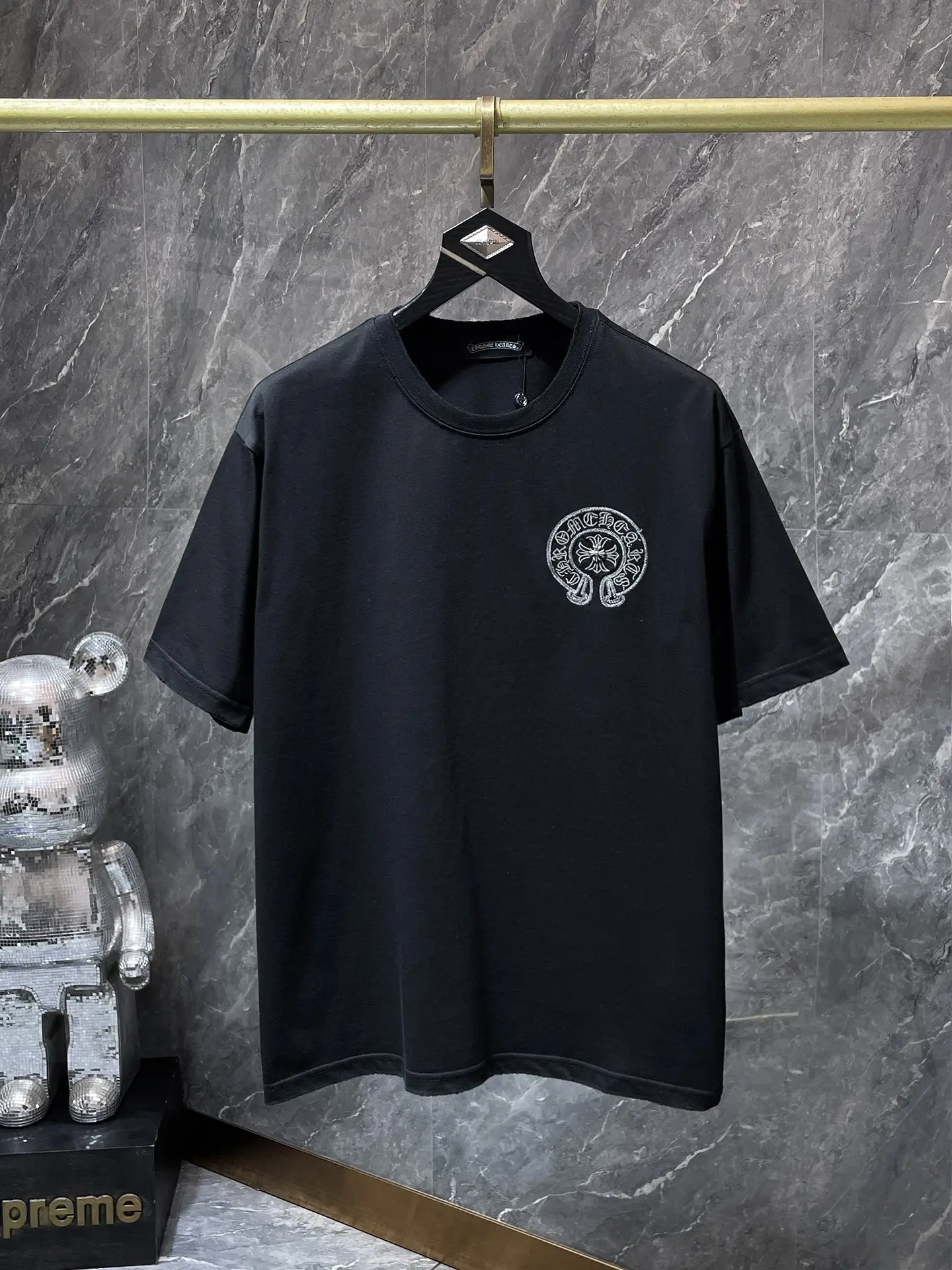 Embroidered Logo Cotton T-Shirt D6815819