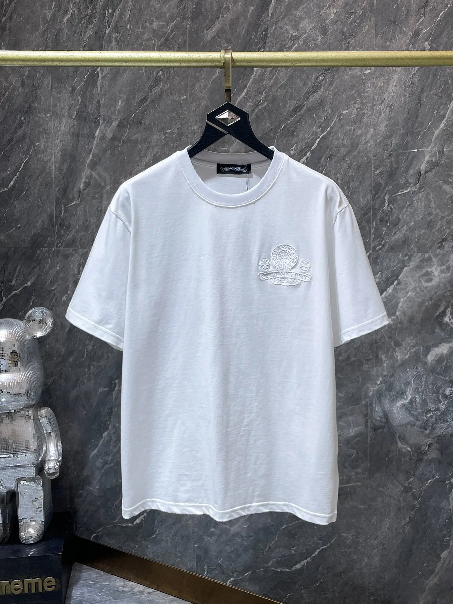 Embroidered Logo Cotton T-Shirt D6815816
