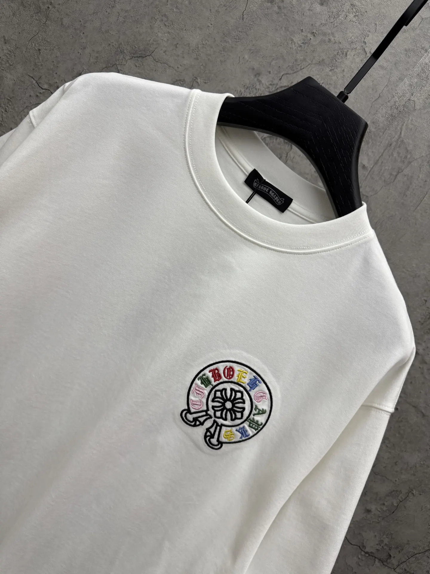 Embroidered Logo Cotton T-Shirt D6815827 — view 3