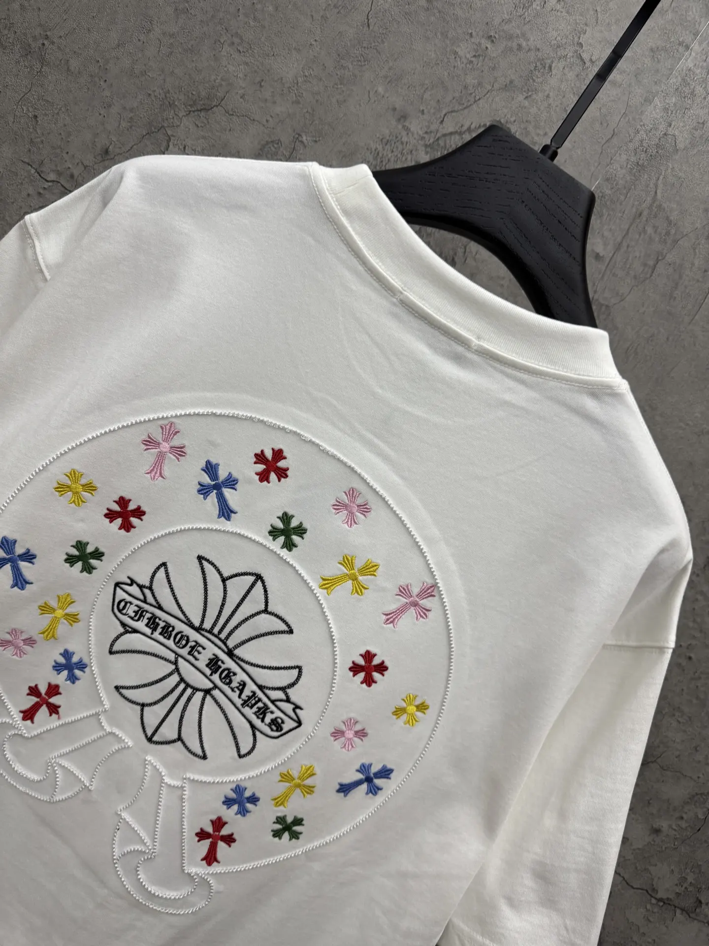 Embroidered Logo Cotton T-Shirt D6815827 — view 4
