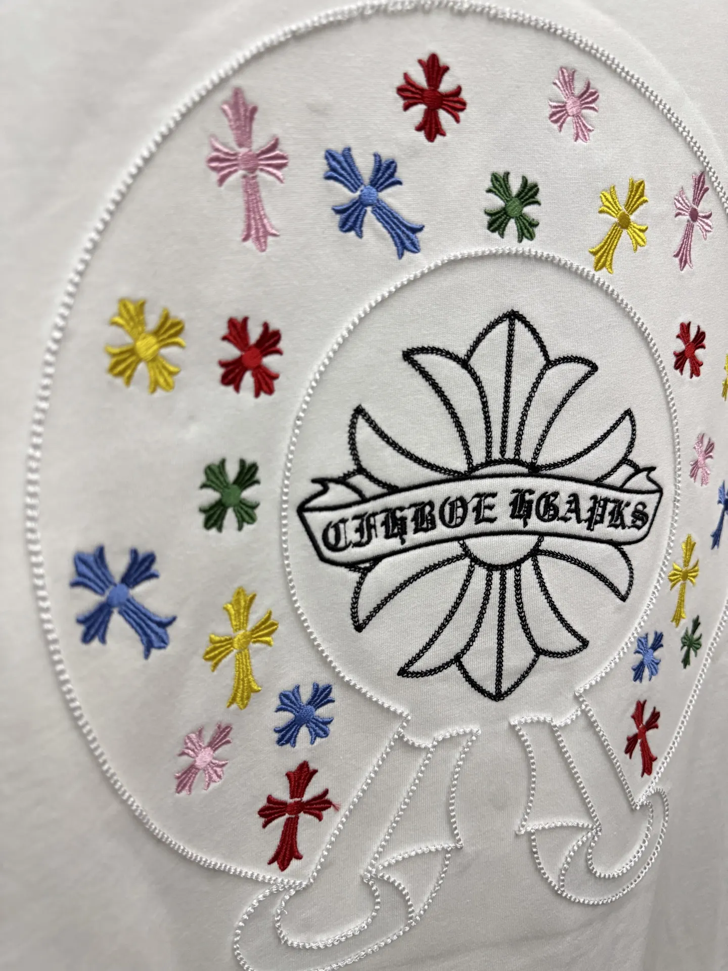 Embroidered Logo Cotton T-Shirt D6815827 — view 8
