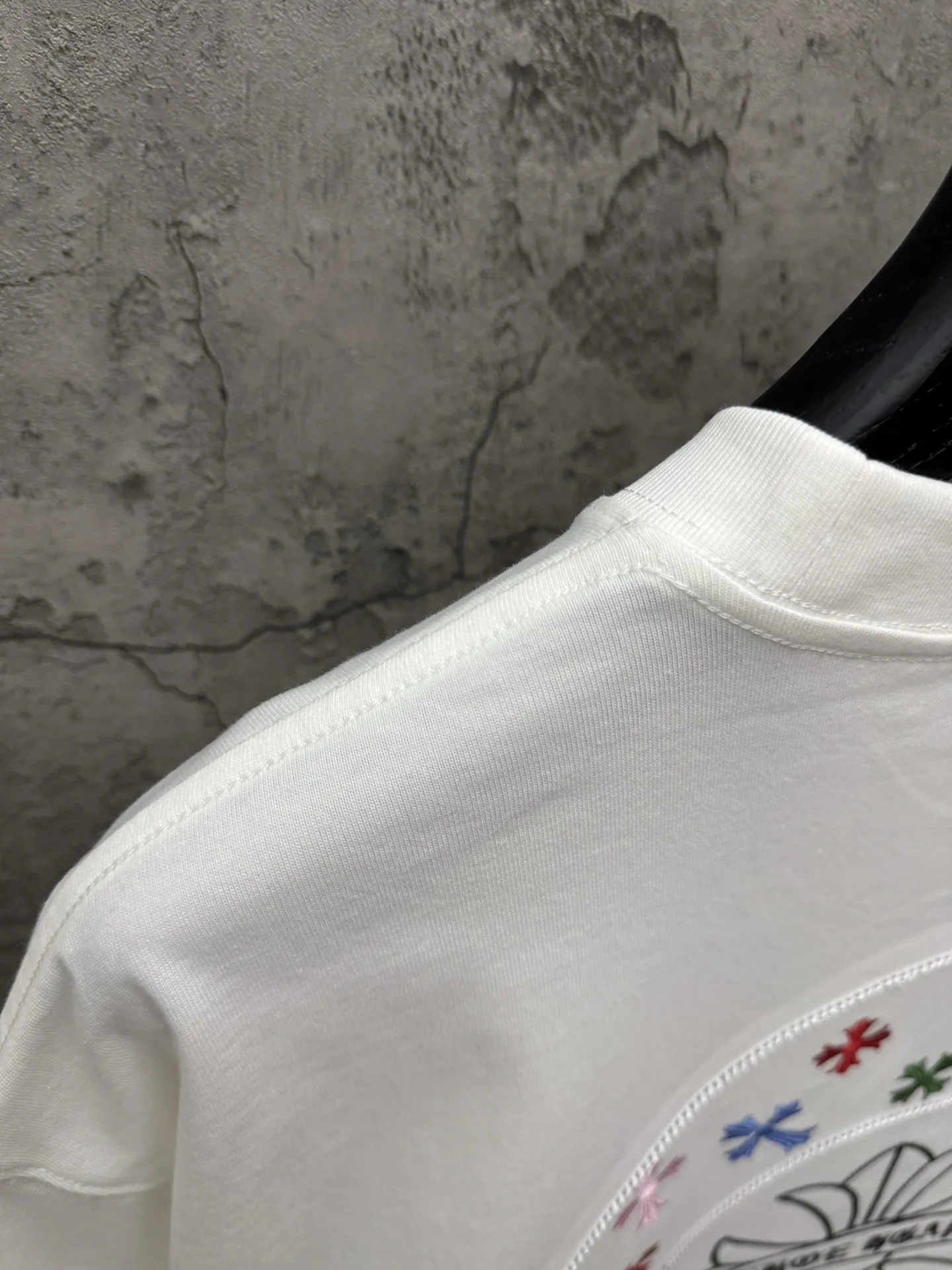 Embroidered Logo Cotton T-Shirt D6815827 — view 9