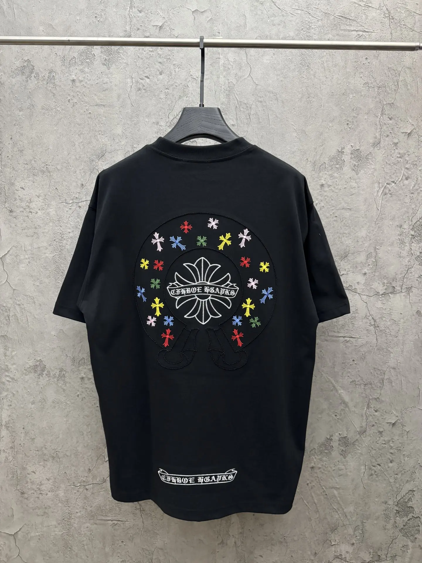 Embroidered Logo Cotton T-Shirt D6815828 — view 2
