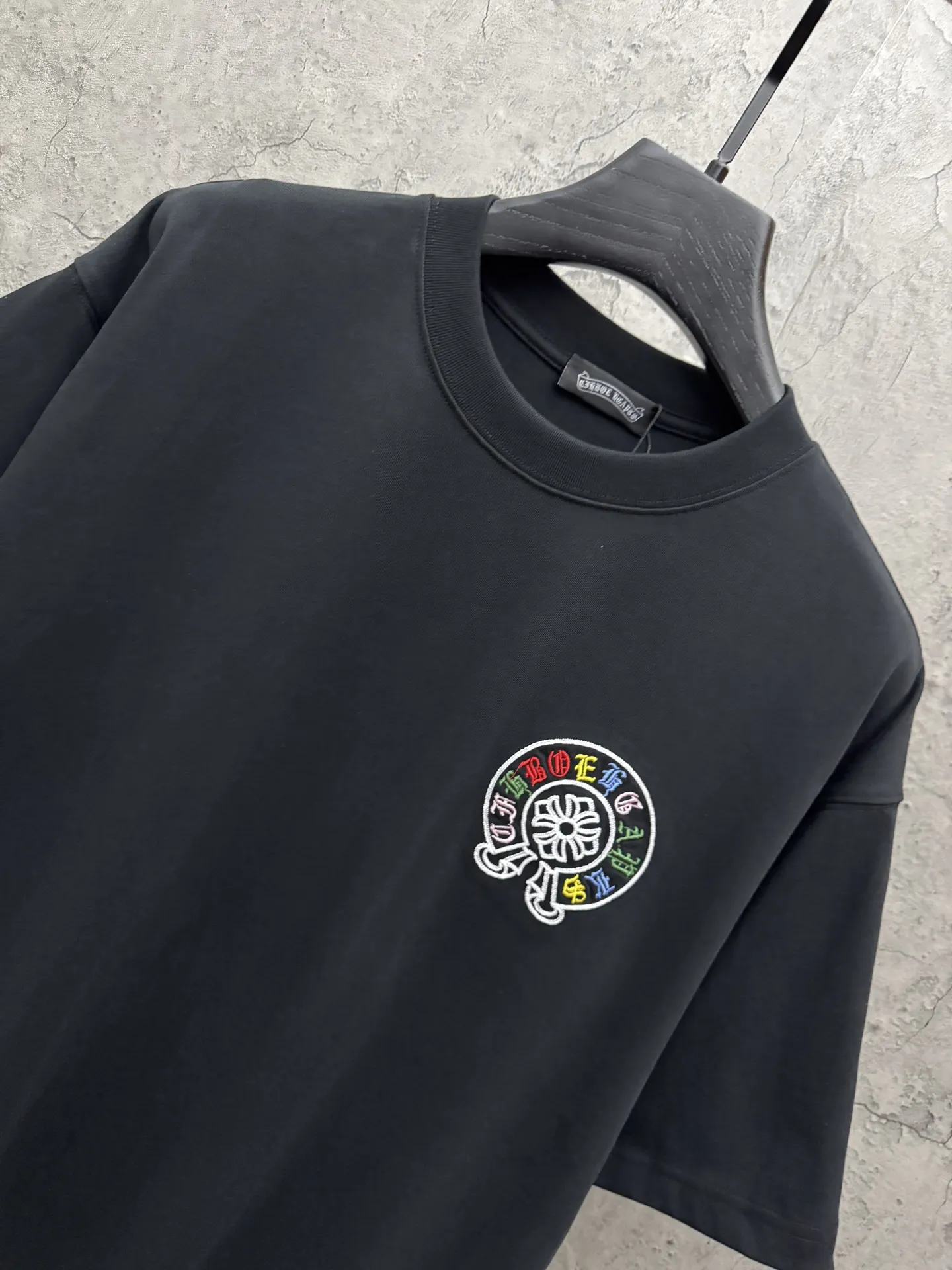 Embroidered Logo Cotton T-Shirt D6815828 — view 3